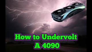 How to undervolt a 4090 guide | Timespy benchmark results between power limit and undervolt