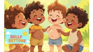 Where’s Your Belly Button? | Nursery Rhyme for Toddlers | Kids Learning Song|by teenytinytoons