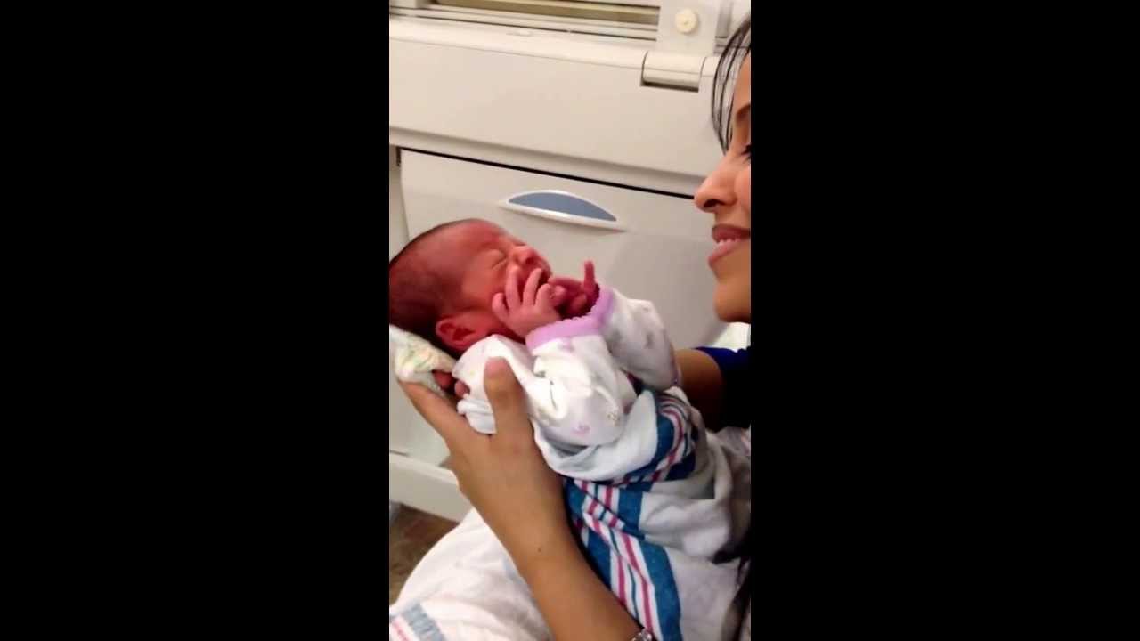 Coco fights mommy at NICU LOL