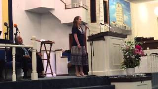 Video thumbnail of "Tiffany Skizinski - Nail It To The Cross"