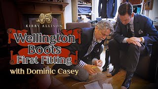 Resurrecting the Lost Wellington Riding Boot | First Fitting with Dominic Casey