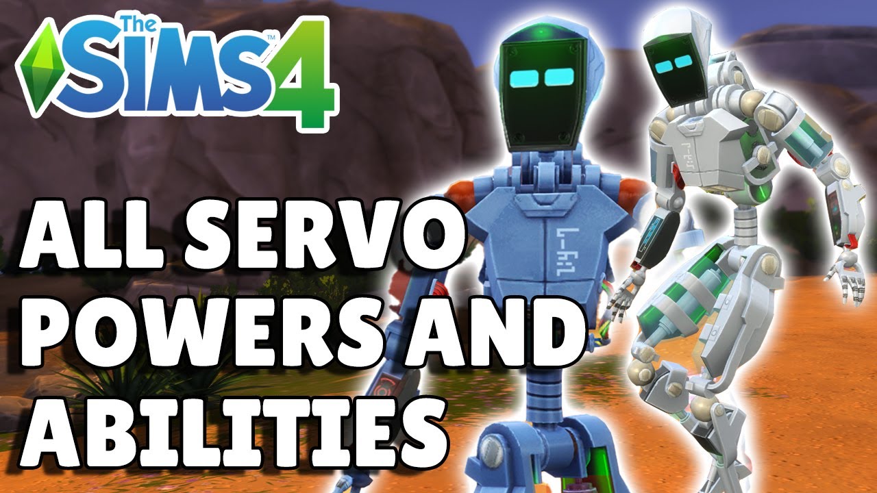 Sims 4 Servo Bot