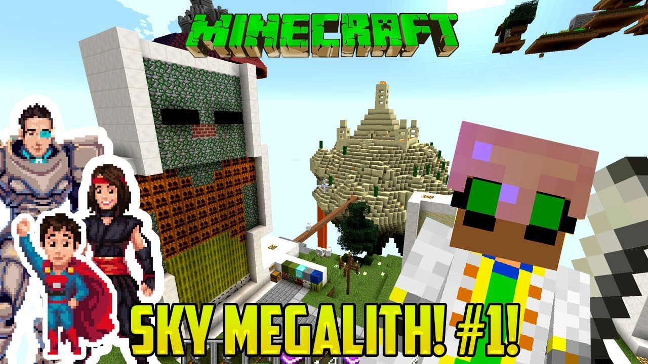 Minecraft: SKY MEGALITH! PART 1