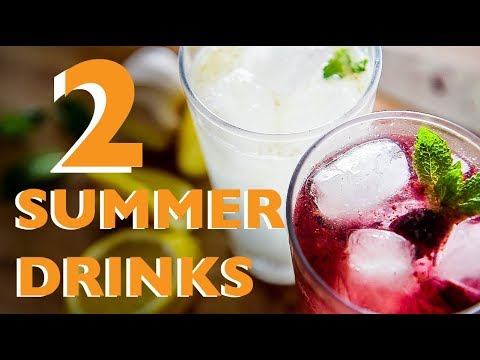 Lavender berry refresher, from the video