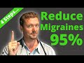 Reduce MIGRAINE Headaches by 95% (4 Simple Steps) 2021