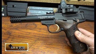 Rail De Montage Tactical Solutions Trail-Lite Pour Browning Buck Mark - Avec Hausse Arrière Réglable, 4,97 Pouces - 10