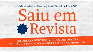 Saiu em Revista | Ma. Carla Juliane Martins - Mestrado UNASP