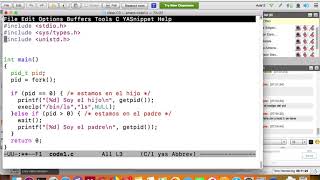 ISI485 - Operating Systems - C5P10 - Example of Process Creation - Part 2