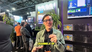 vMix 29 has 8 overlay channels and new OMT video integration at IBC 2025