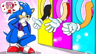CHOICE CHALLENGE: Who Will Becomes Sonic Girlfriend?! | Sonic The Hedgehog 3 Animation