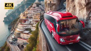 Crazy Bus Ride On The Amalfi Coast!