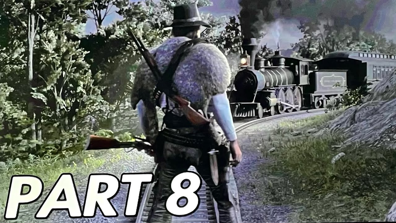 Red Dead Redemption 2 (PS5) | Part 8 - SECOND TRAIN ROBBERY - YouTube