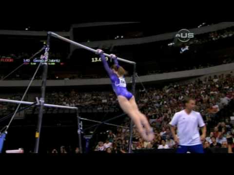 Bross wipes-out on Uneven Bars - from Universal Sports