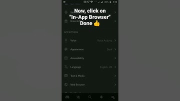 How to change Web Browser of Discord to In-App Browser #roduz #discord #howto #web #browser #inapp