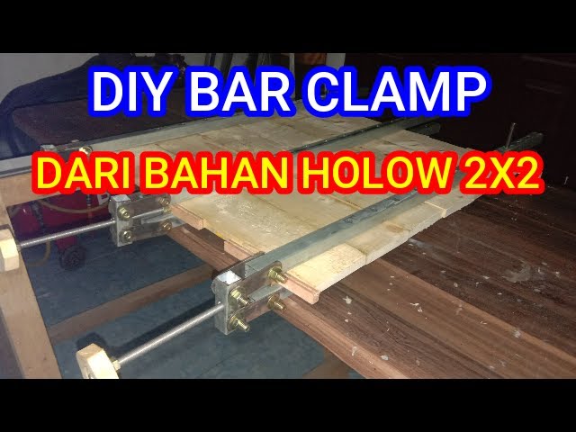 Crazy Easy Homemade Bar Clamps