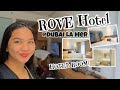 ROVE HOTEL, DUBAI LA MER | QUICK TOUR TO OUR HOTEL ROOM || Suzette & Charles Travel ❤