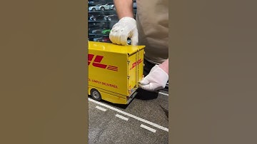 Custom 1:18 scale DHL truck & van by MNTrailers. This was my best performing video