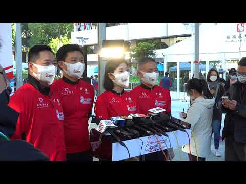 20221218 【4K超高清】立法會議員鄭泳舜、容海恩、邵家輝及姚柏良參與「新鴻基地產香港單車節」活動後見記者
