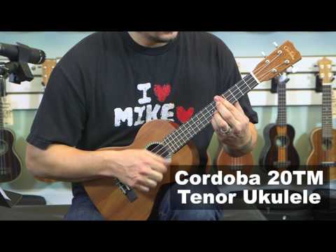 Cordoba 20TM Tenor Ukulele Demo - "Georgia On My Mind"