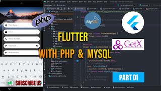 Step by Step Flutter Project Setup Tutorial for Mobile Development With PHP and Database Integration