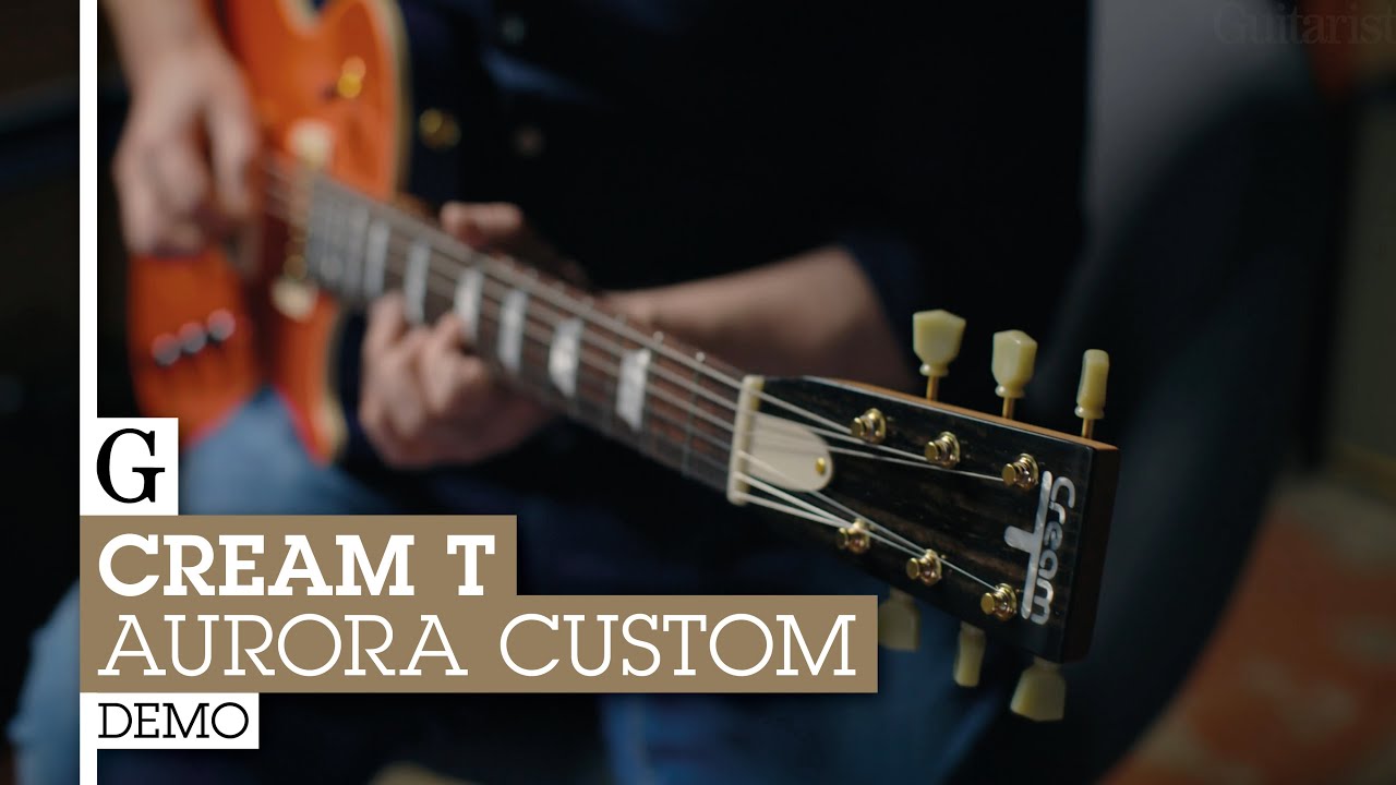 Cream T Guitars Aurora w/ Pickup Swapping Technology Demo - YouTube