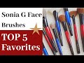 Sonia G Favorite Brushes | Top 5 Face Brushes | Comparisons to Hakuhodo & Chikuhodo Brushes