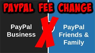 PayPal Changes fees for Business users + Resellers