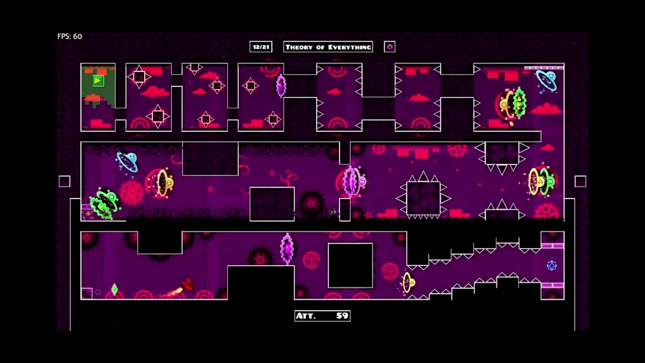 Geometry Dash - GD levels platformer by Jimenezmigue [Medium Demon] + 3 ...