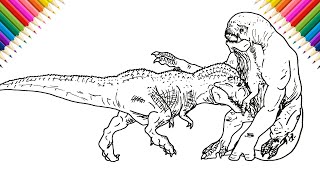 Drawing a Giant Dinosaur Battle: Distortus Rex vs Vastatosaurus Rex!