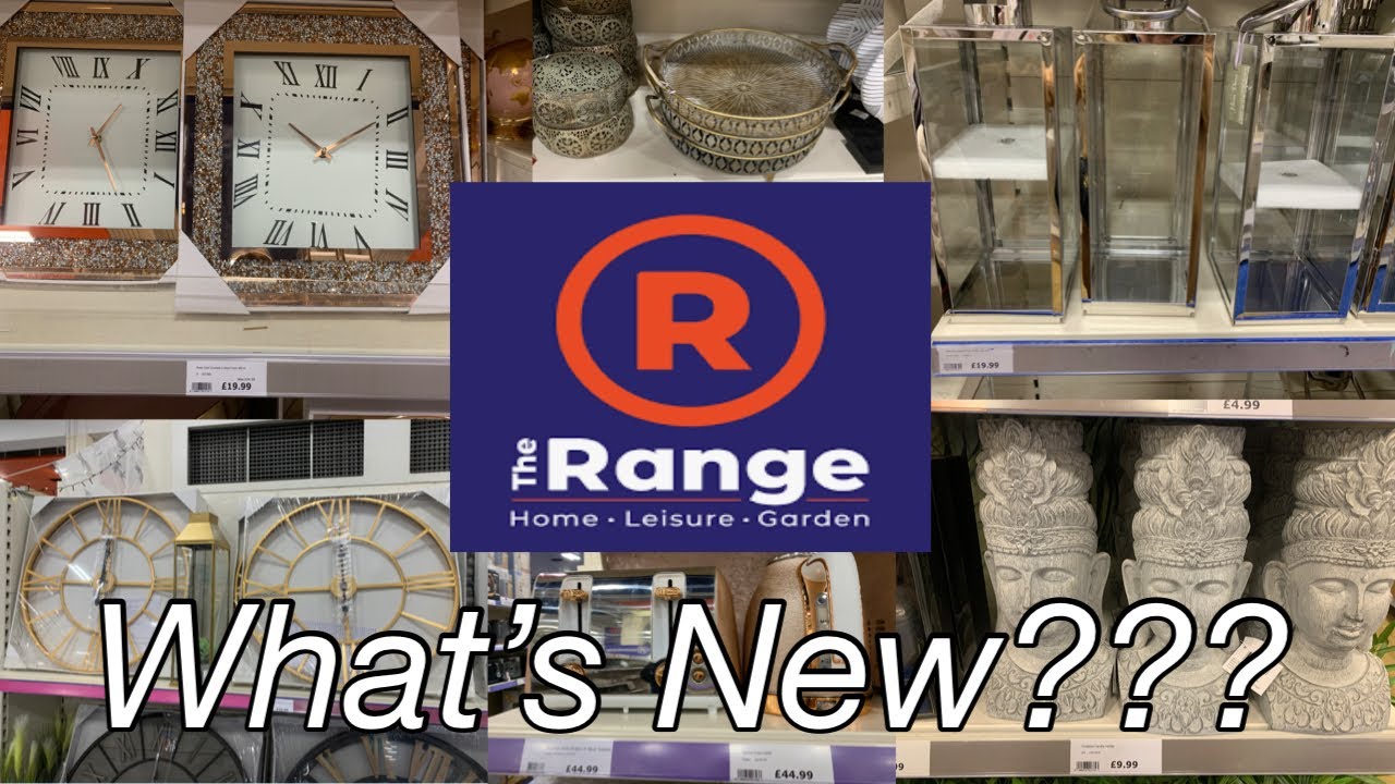 THE RANGE COME SHOP WITH ME