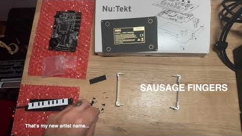 Korg NTS-1 Unboxing, Assembly, Sounds!! Space Reverb & Delay is unreal! Gonna be an ambient beast!