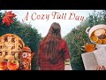 A very cozy autumn day  apple picking fall baking and reading  a cozy fall vlog