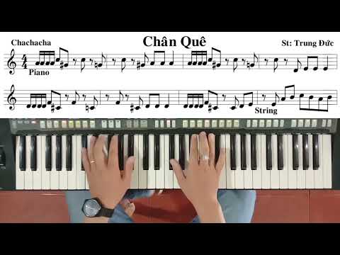 Bài: CHÂN QUÊ | Quang Linh | Hướng Dẫn Đệm Hát | Ku Tèo Piano.