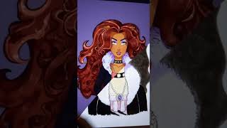 Monster High main 3 ghouls redraw Frankie Draculaura Clawdeen old vs new art