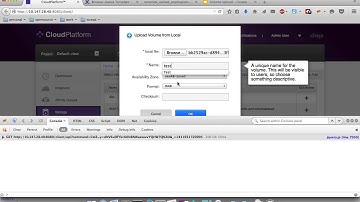 CloudStack: Browser based template or volume upload