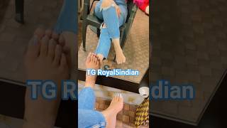 Silver Toenails With Den Anklets