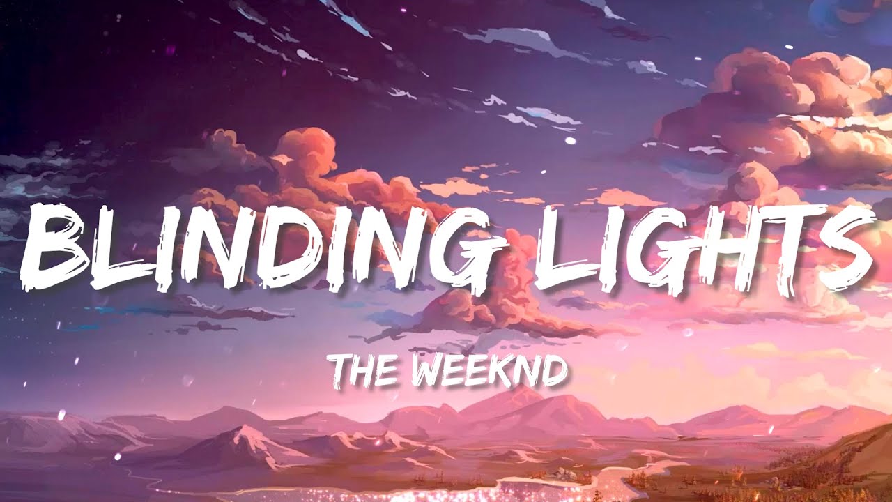 Blinding lights the weeknd текст