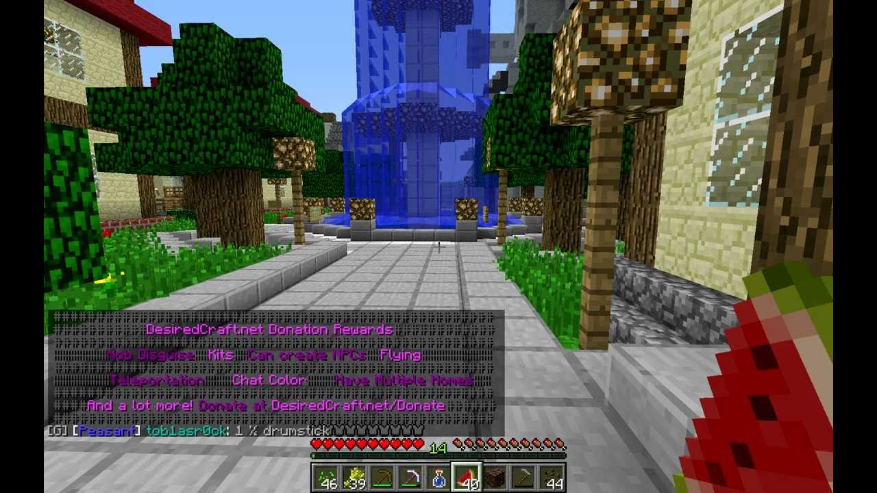 desired craft server review - YouTube