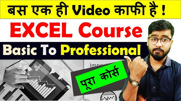 Excel Tutorial for Beginners in Hindi - Complete Microsoft Excel tutorial in Hindi for Excel users