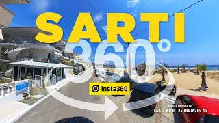 Sarti 360 Video - Explore the Beauty of Sithonia Halkidiki, Greece | Rotate, Zoom & Enjoy! Insta360🌀