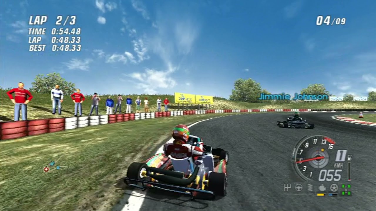 ToCA Race Driver 3 (Xbox) - Go-Kart Racing Online Gameplay - YouTube