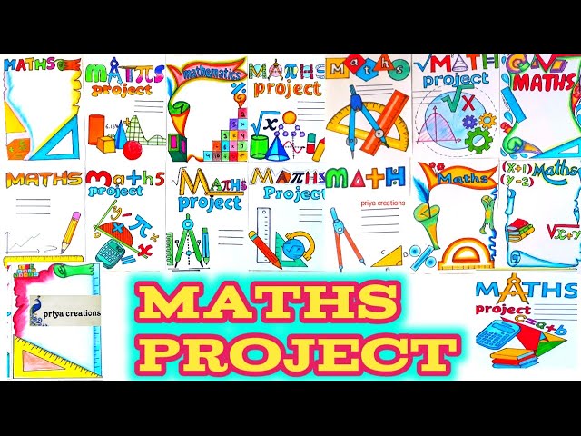 maths | maths border design for project | maths project design | border designs for maths project class=