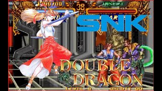 Double Dragon (Arcade 1995) (NeoGeo) - Rebecca Brielle  [Playthrough/LongPlay] 
