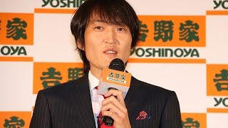 千原ジュニア、ローラに切れる！「来いよ！」 吉野家「麦とろ牛皿御膳」商品発表会1　#Chihara Junior　#Shizu