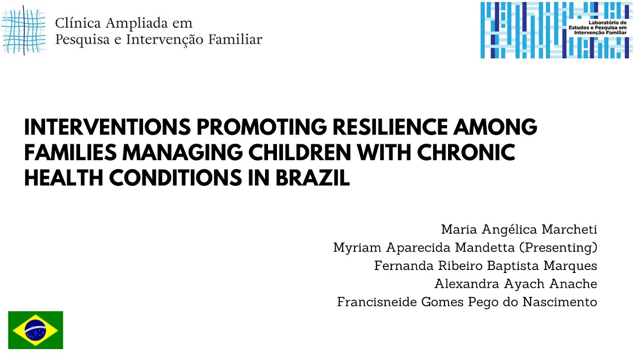 Interventions promoting resilience among families managing children with chronic health conditions