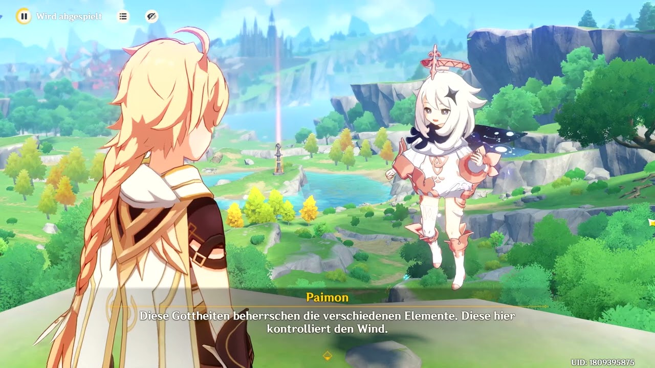 Genshin impact----Staffel 1-folge1:  Sturmschrecken und Flugstunden