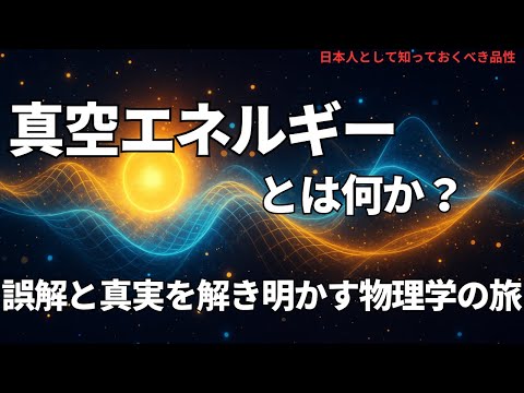 真空エネルギーとは何か?──誤解と真実を解き明かす物理学の旅(What Is Vacuum Energy? ),#理論,429