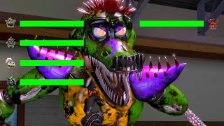 [Sfm Fnaf] Help Wanted 2 Vs Nightmare Security Breach With Healthbars