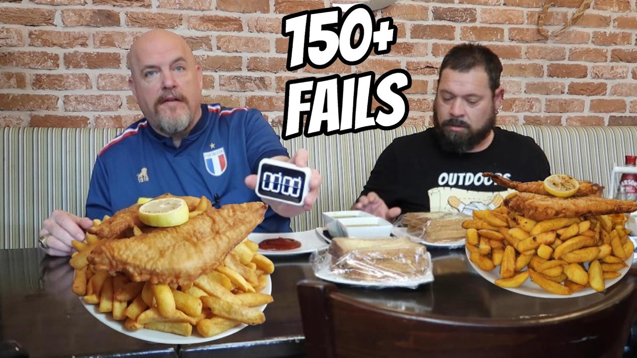 We Tried the Biggest Fish and Chips in England!
