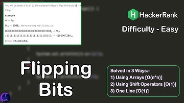 Flipping Bits Problem in Java | Hacker Rank Interview Preparation | 1 Month Preparation Kit.